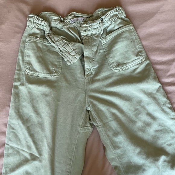 Zara loose fitting expandable waist jeans - Picture 2 of 3